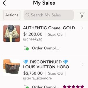 My sales, 5 star review